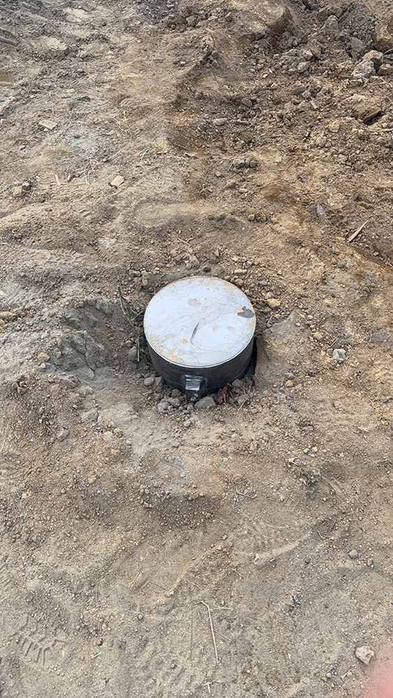 ガイアF1パイルSR工法の施工の様子